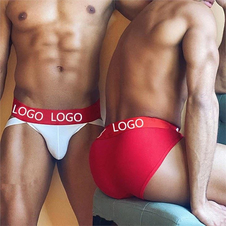 Wider waistband mens sexy brief underwear red wider waistband mens underwear sexy boxer
