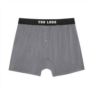 اپنی مرضی کے ماڈل ٹھوس رنگ مردوں کے باکسر